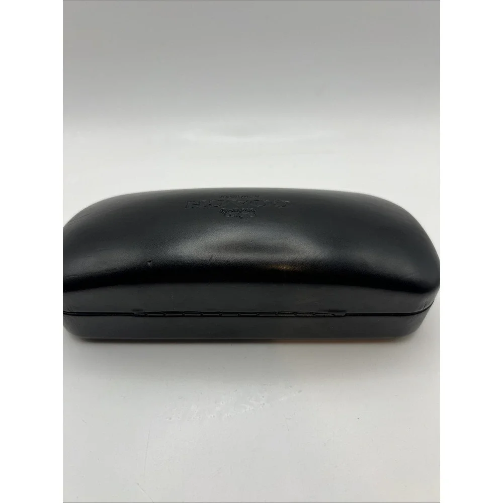 Coach Small Authentic Black Hard Side Clamshell Eyeglasses / Sunglasses Case